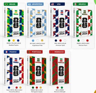 Protector para el álbum Mundial FIFA 2026 España