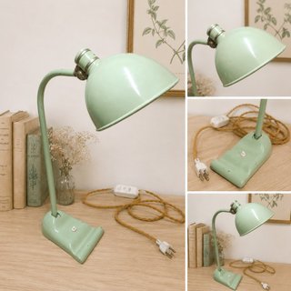 Lámpara Escritorio Vintage Verde Metal