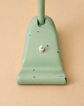 Lámpara Escritorio Vintage Verde Metal