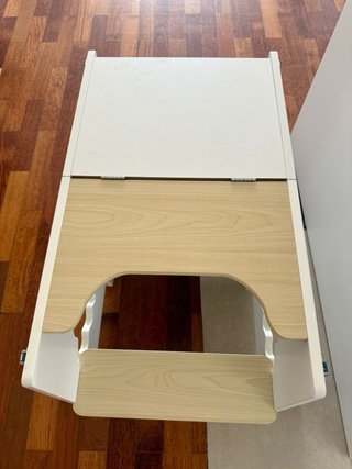 Torre aprendizaje convertible en mesa y silla