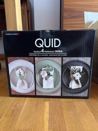 Vajilla QUID Duna 4 personas