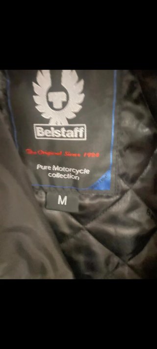 Belstaff Chaqueta Moto Original MICRODRY Talla M