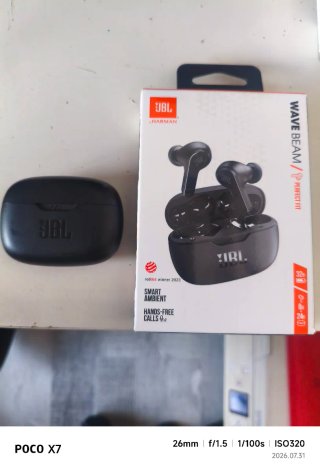 Auriculares Jbl Wave Beam Negros