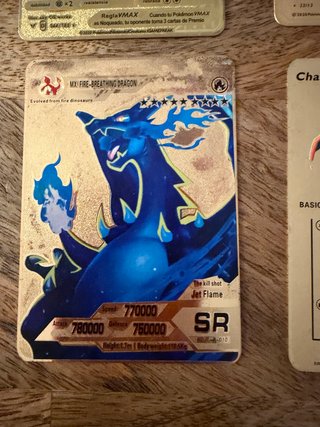 Lote 4 Cartas Pokémon Metal Dorado