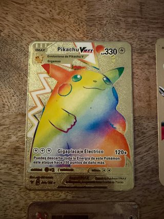 Lote 4 Cartas Pokémon Metal Dorado