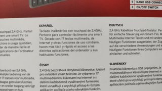 Teclado NGS TV Warrior Inalámbrico con Touchpad