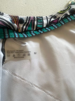 Bañador juvenil estampado con cadenas