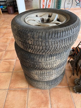 4 Ruedas hyundai terracan, cubiertas nuevas