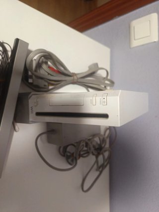 Consola Nintendo wii con mando y todo
