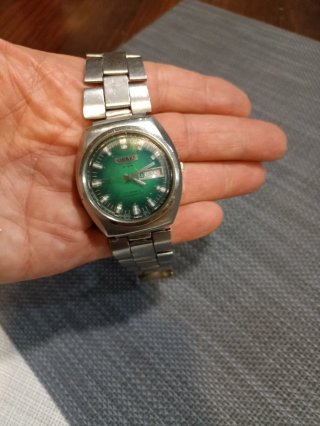 Reloj Osaki Automático Vintage Verde