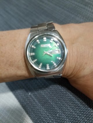 Reloj Osaki Automático Vintage Verde