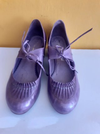 Zapatos vintage morados
