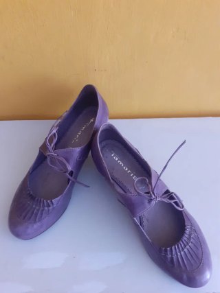 Zapatos vintage morados