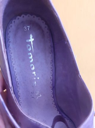 Zapatos vintage morados