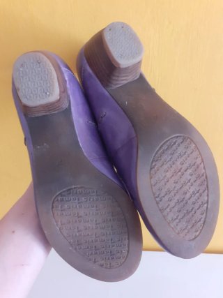 Zapatos vintage morados