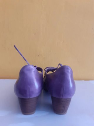 Zapatos vintage morados