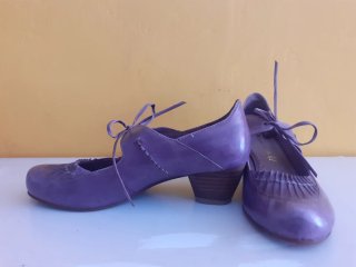 Zapatos vintage morados