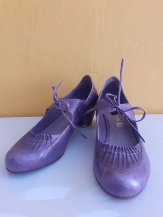 Zapatos vintage morados