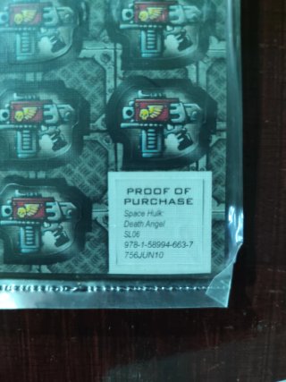 Space Hulk Death Angel Juego de Cartas