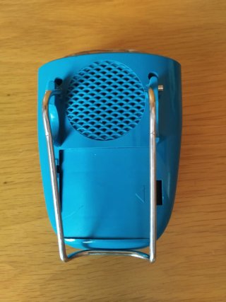Linterna radio sirena bicicleta años 80