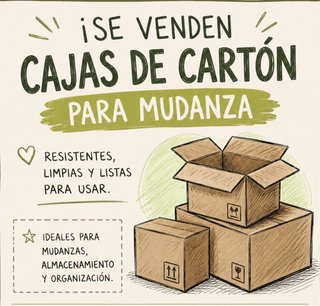 Cajas para mudanza