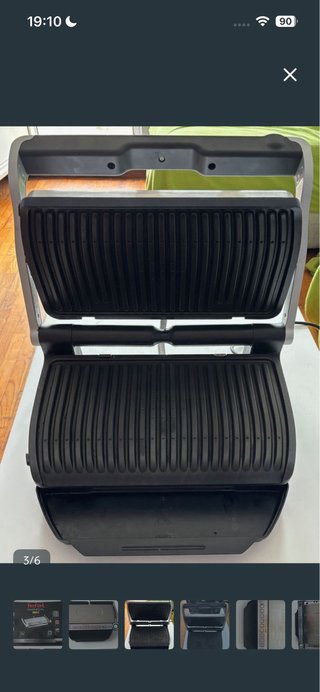 Plancha eléctrica nueva xl