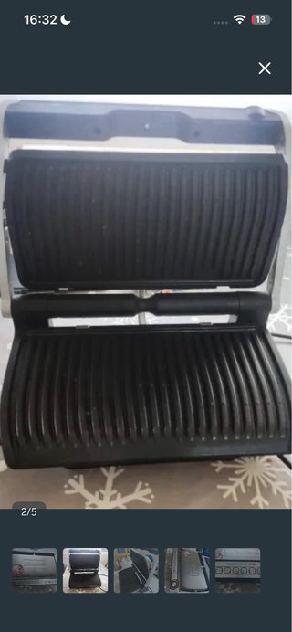 Plancha eléctrica nueva xl