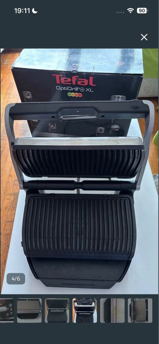 Plancha eléctrica nueva xl