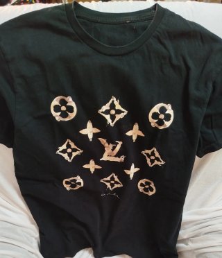 Camiseta sin cuello Louis Vuitton