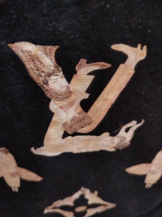 Camiseta sin cuello Louis Vuitton