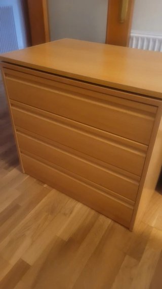 Cajonera de madera