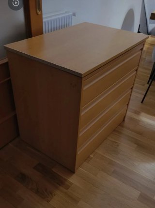 Cajonera de madera