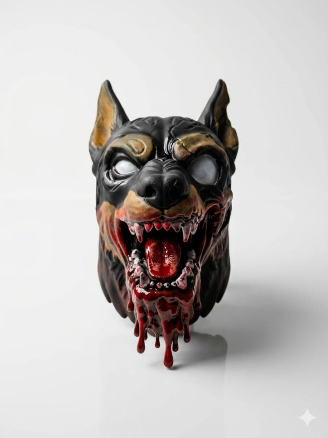 Resident Evil Busto Perro 25cm