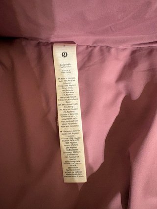 Chaqueta “puffer” Lululemon