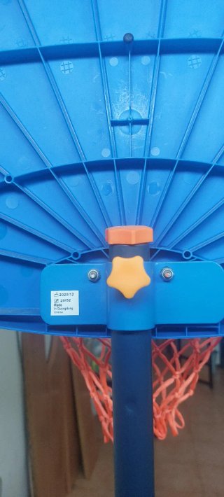 Canasta de baloncesto niño ajustable 1.60m