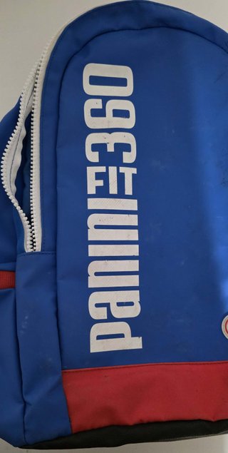 Zaino figurine calciatori Panini Fit 360 Blù