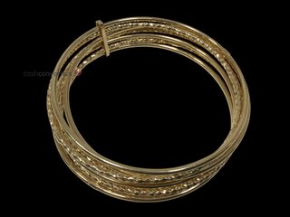 brazalete oro 18k