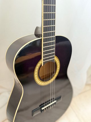 Guitarra Clásica Ashton SPC34BK Negra