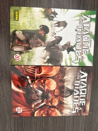 Ataque a los titanes 20 y 31