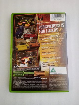 Burnout Revenge Xbox Juego Carreras