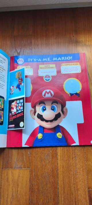 Album Figurine Super Mario 2025 da completare