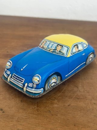 Coche hojalata Porsche 356 años 70