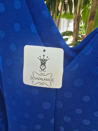 Traje gitana azul eléctrico talla XS o 1