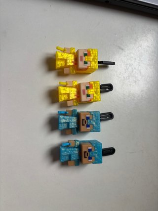 Mini funkos minecraft