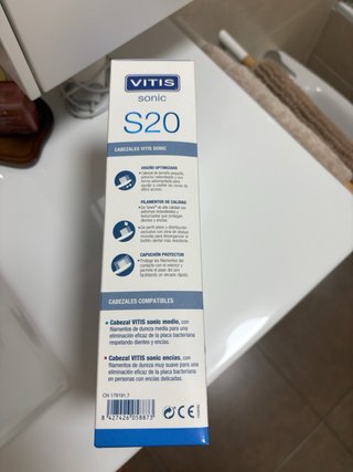 Cepillo electrico vitis s20 sonic