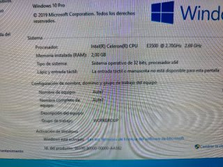 Ordenador de sobremesa Lenovo completo Windows 10