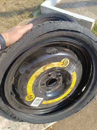 Rueda repuesto galleta 125/70 R18