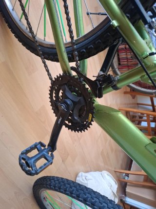 Bicicleta Montaña Verde