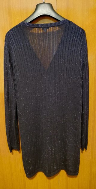 Cardigan Oviesse lurex blu