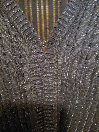Cardigan Oviesse lurex blu